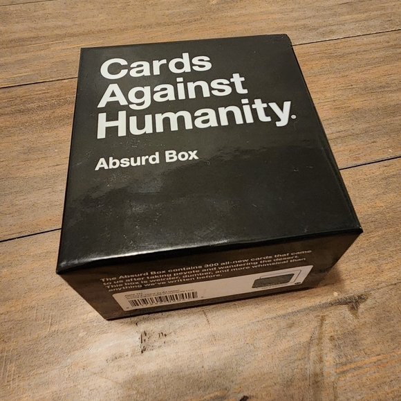 Games Cards Against Humanity Woriginal First 5 Expansions And Absurd Box Poshmark